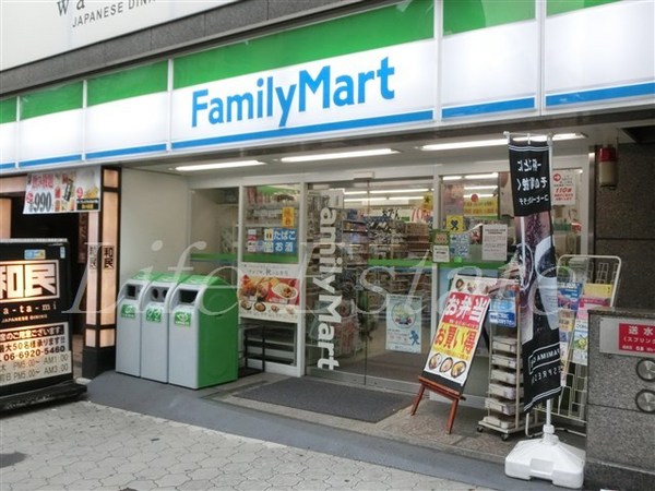 エスリードレジデンス大阪谷町ザ・マークス(ファミリーマート谷町一丁目店)