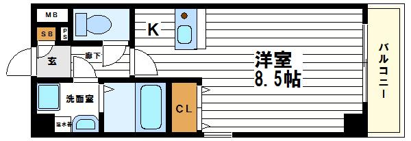 大阪市天王寺区上汐３丁目のマンション