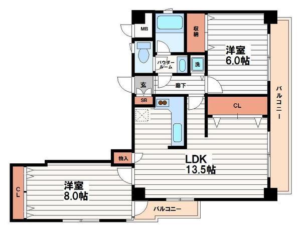 クローバーハイツ天満橋