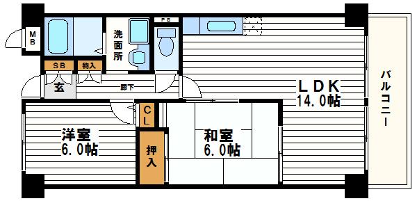 大阪市天王寺区清水谷町のマンション