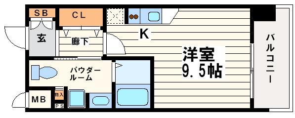 大阪市中央区上町のマンション
