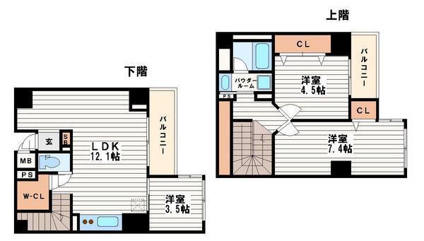 大阪市中央区淡路町１丁目のマンション