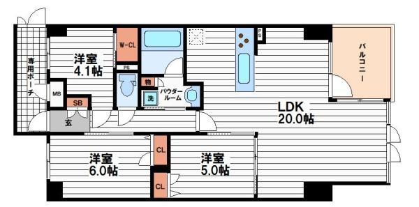 S-RESIDENCE谷町六丁目alo
