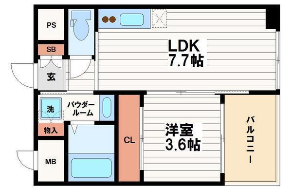 アリス・マナーガーデン谷町