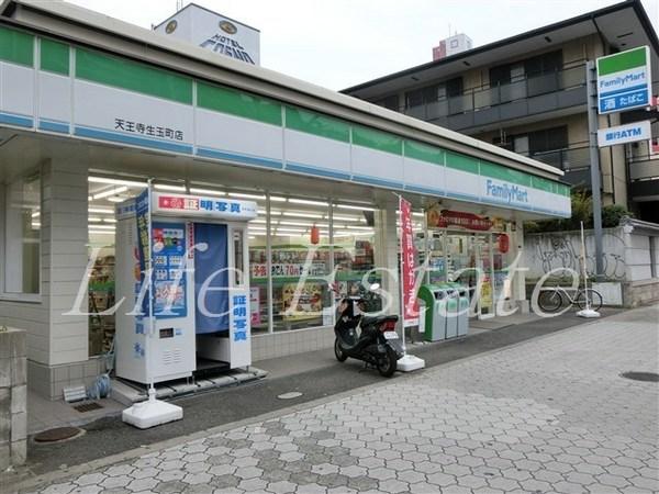 プレサンス上町台クレスト(ファミリーマート天王寺生玉町店)