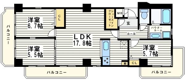グランドール夕陽ヶ丘
