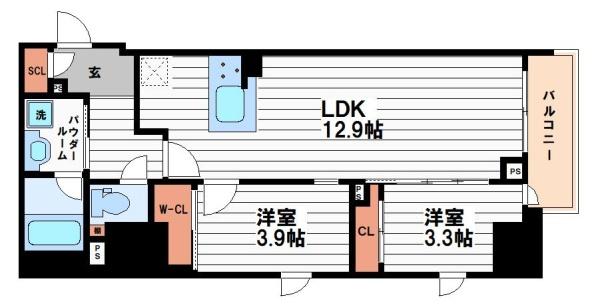 シーズンフラッツ心斎橋EAST