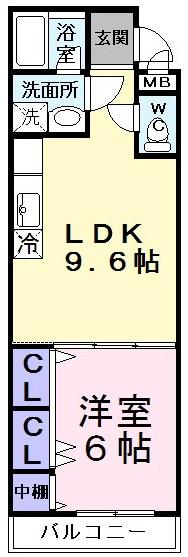 フジパレスタカシロ２番館／２Ｆ