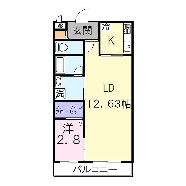 コルパーロ上牧/２Ｆ