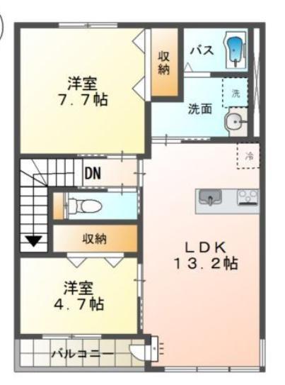 ルーヴル西法寺/２Ｆ