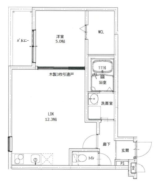 フジパレス桜井　1F