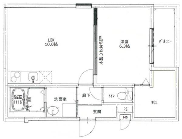 フジパレス桜井　1Ｆ