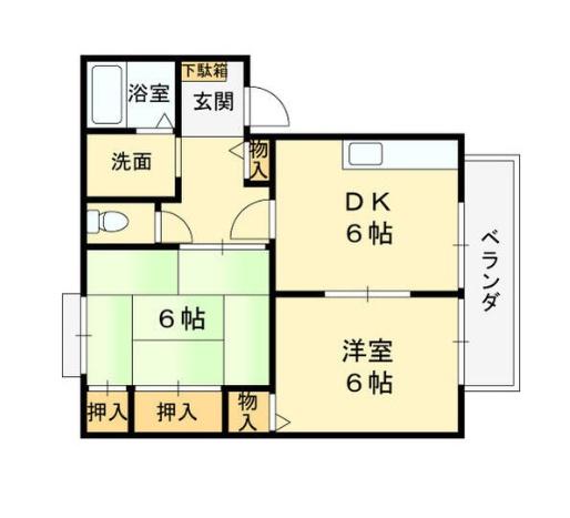 ミナセリバーハイツ２　1F