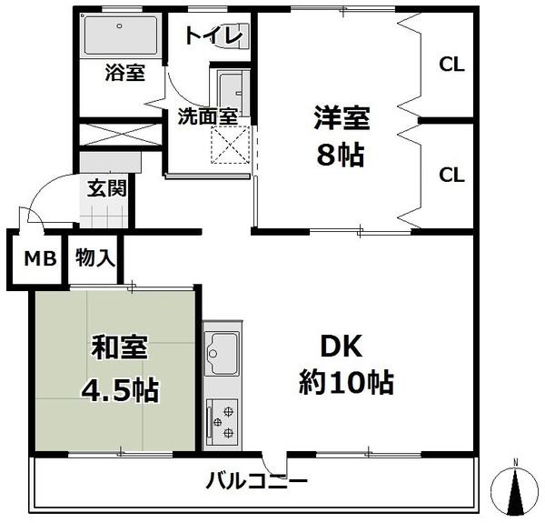 青葉ハイツ12号棟　5F
