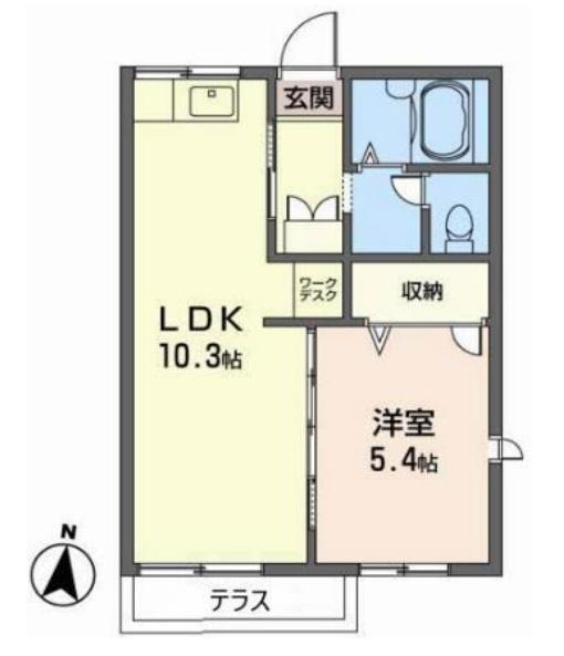 神内ハイツＡ棟/１０１号