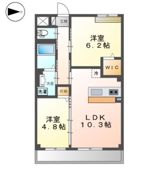 エルヴィータ大山崎　1Ｆ