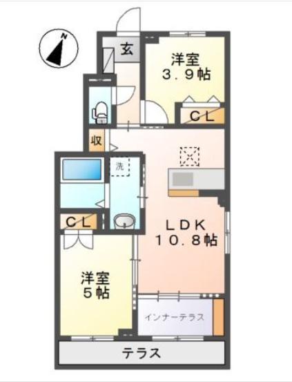 ディモーラ山崎/１Ｆ
