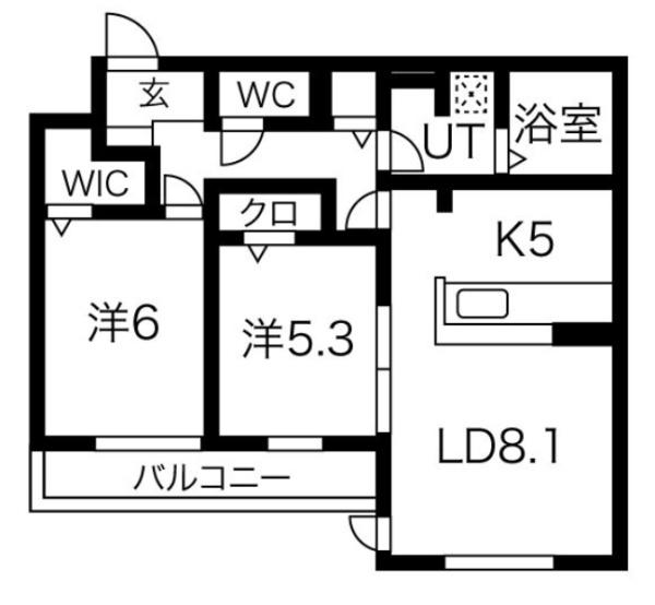 エール　デュ　ボヌール/３Ｆ