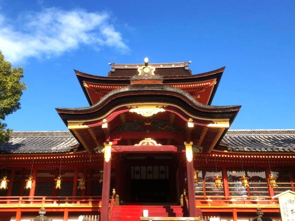 丘の上にある春のLatorta(ラ・トルタ)(石清水八幡宮)