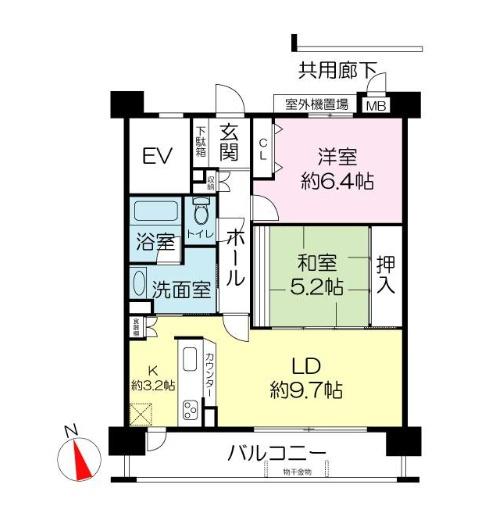 パセオ上牧/１Ｆ