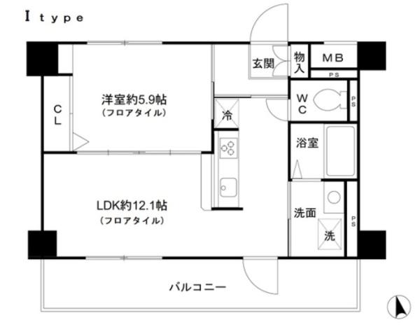 エムロード島本/６Ｆ