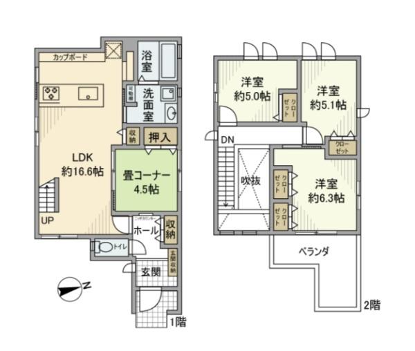 広瀬4丁目戸建貸家