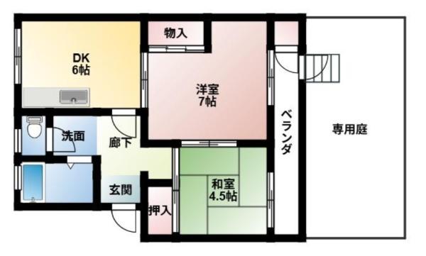 水無瀬青葉ハイツ14号棟　1F