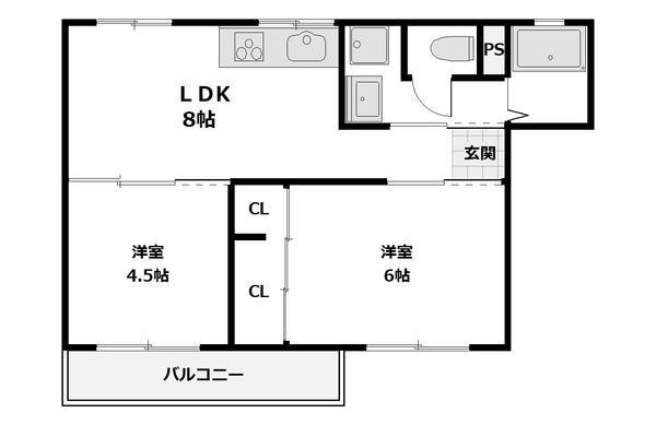 三島郡島本町広瀬３丁目のハイツ