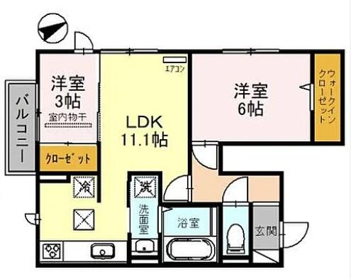 令和高浜館/2F(間取り)