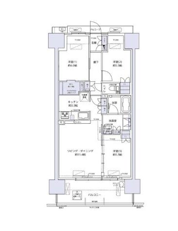 ウエリス島本　２Ｆ