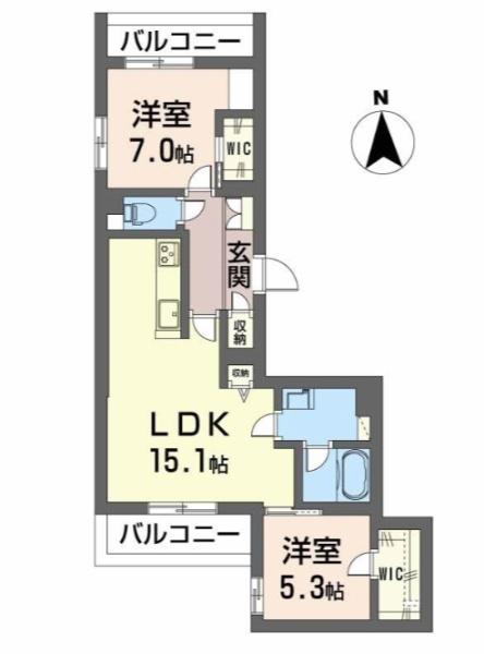 シャーメゾン　エヌーノ/3Ｆ