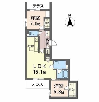 シャーメゾン　エヌーノ/1Ｆ