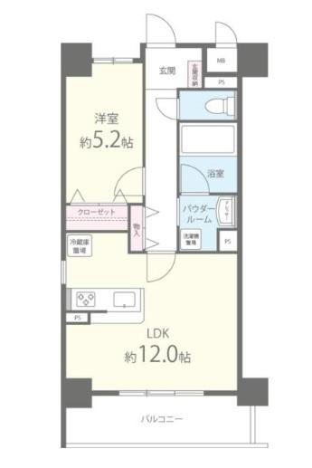 Ｌｅ　Ｖｅｒｔ高槻（ルヴェール高槻）5F