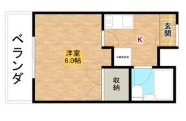 万葉ハイツ水無瀬　1F