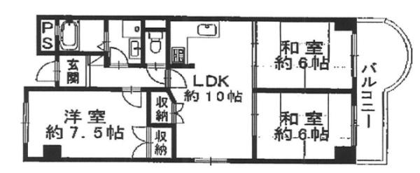 上牧ドリームマンション　2Ｆ