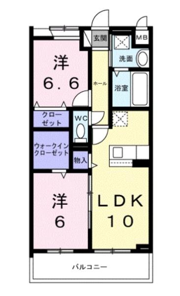 HILL　COURT水無瀬/２Ｆ