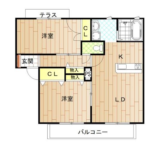 グリーンコート上牧　1Ｆ