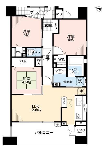 ルイシャトレ高槻上牧/7F