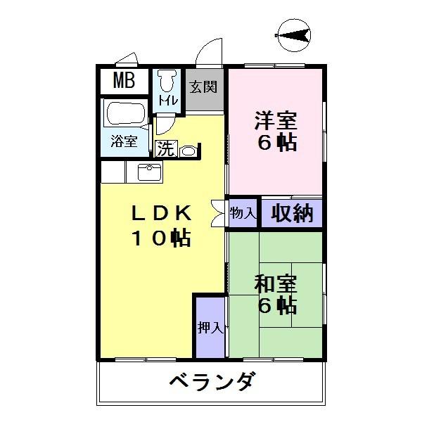 くすの木ハイツ/２Ｆ
