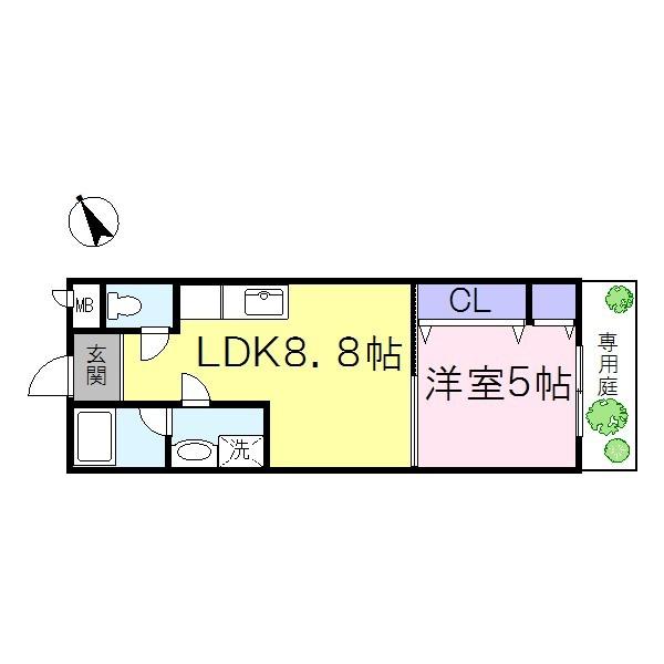 フジパレスタカシロ２番館