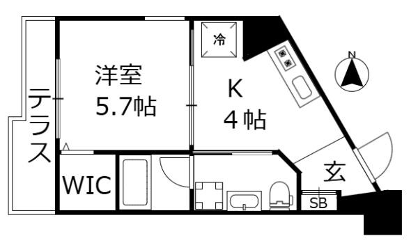 モント中馬込(間取り)