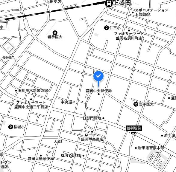 名須川グリーンハイツ(盛岡中央郵便局)