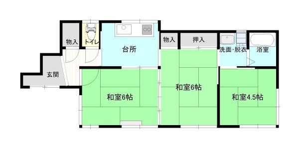 本町通3丁目貸家