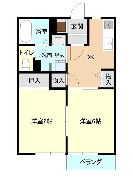ハイツ　アザレアA