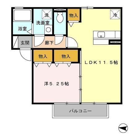 ルピナ竹松本町B棟