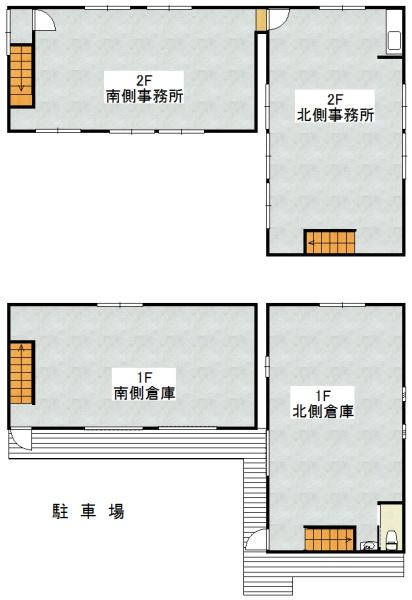 荒瀬町倉庫付貸事務所