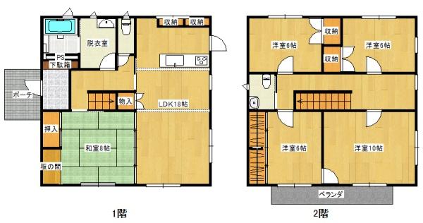 大村市上諏訪町の貸家