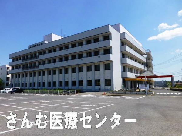 東金市東中のアパート(さんむ医療センター)