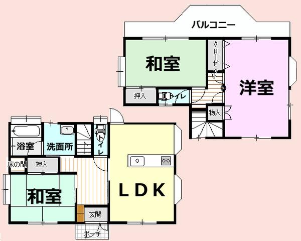 松ヶ谷貸家