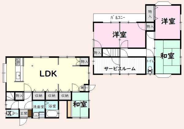 大網白里市大網の貸家